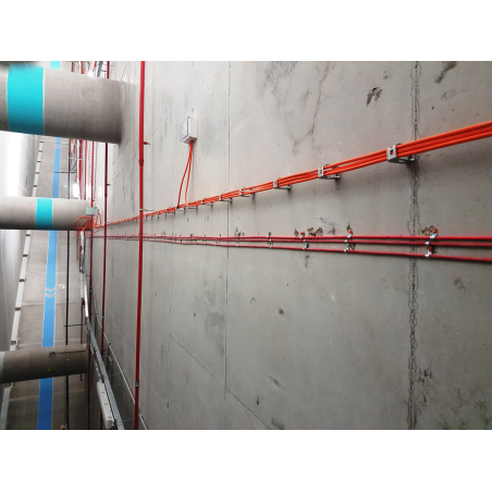 Metāla skava PFT gāzes naglotājiem Ø 8 mm